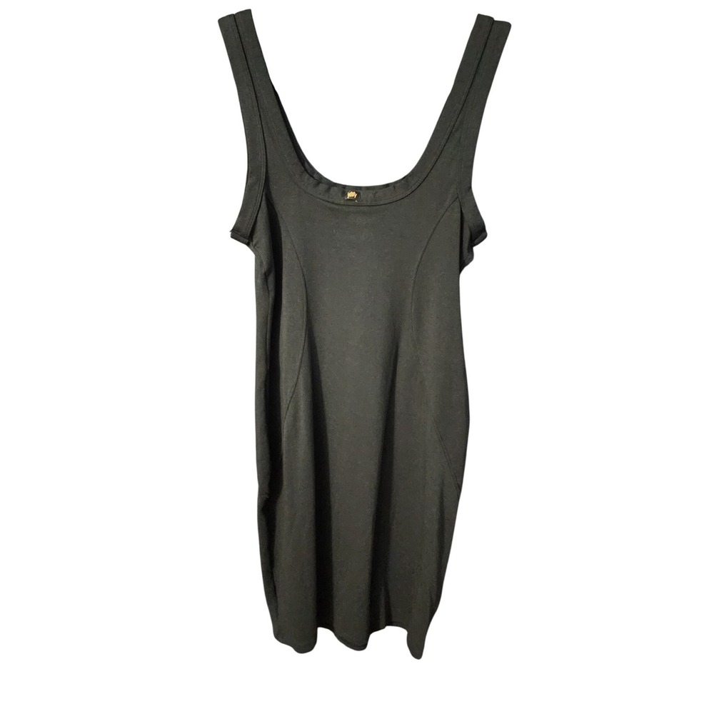 Yitty Mini Dress Womens Medium Black NWT Bodycon Scoop Neck Stretch Sleeveless